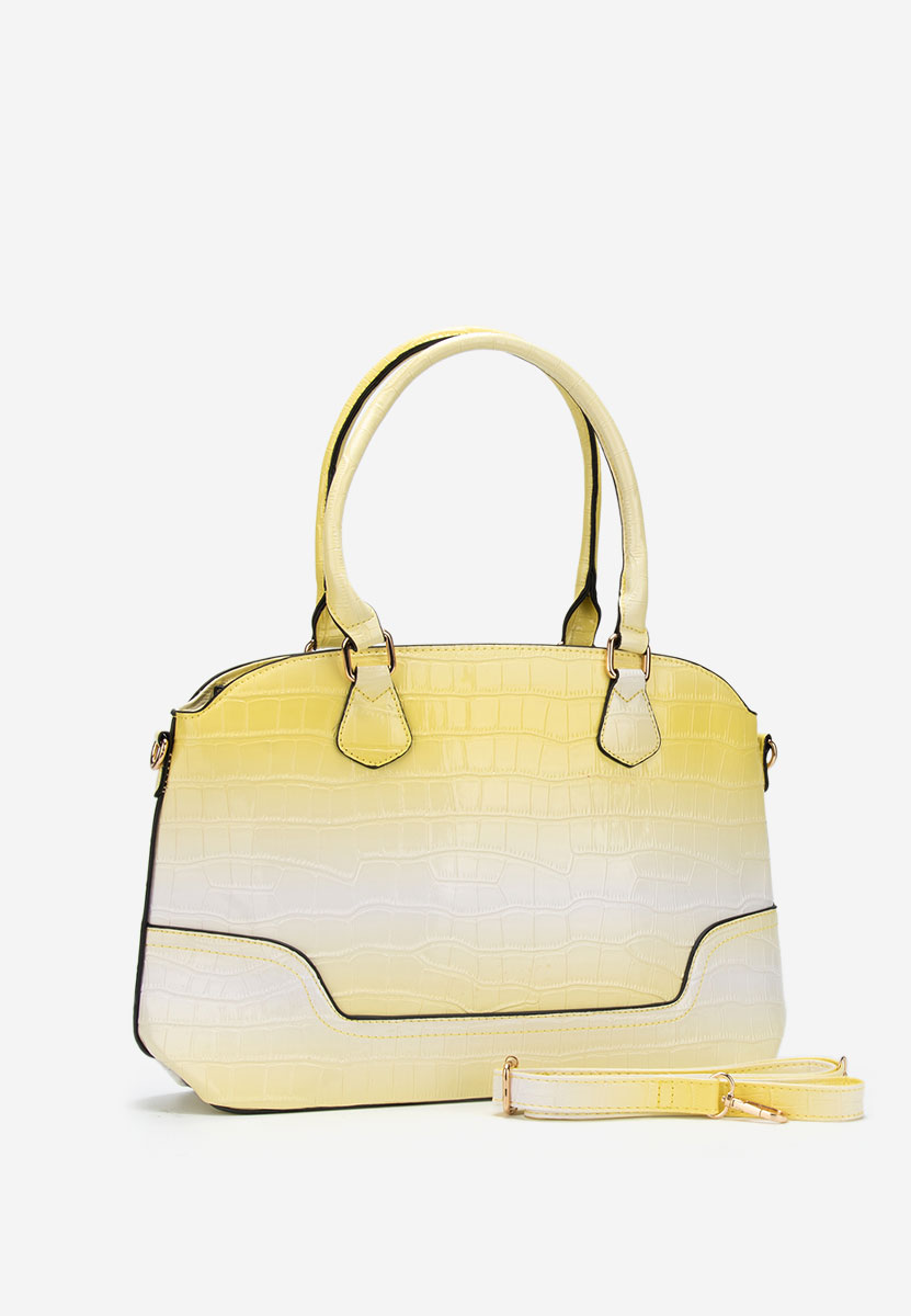 Τσάντα Χεριού Jannia V2 Κιτρινες