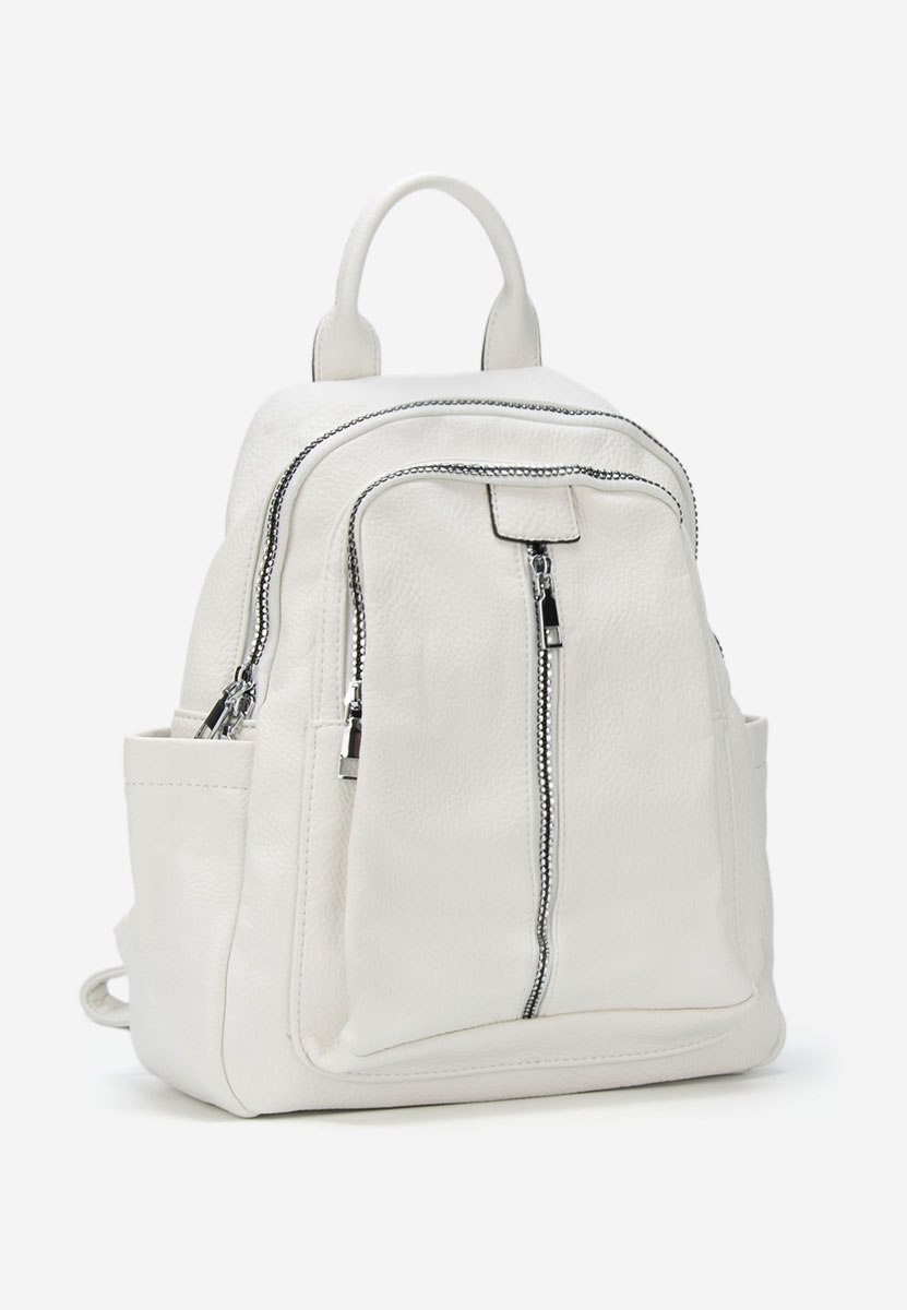 Γυναικείο σακίδιο Yanaria λευκά