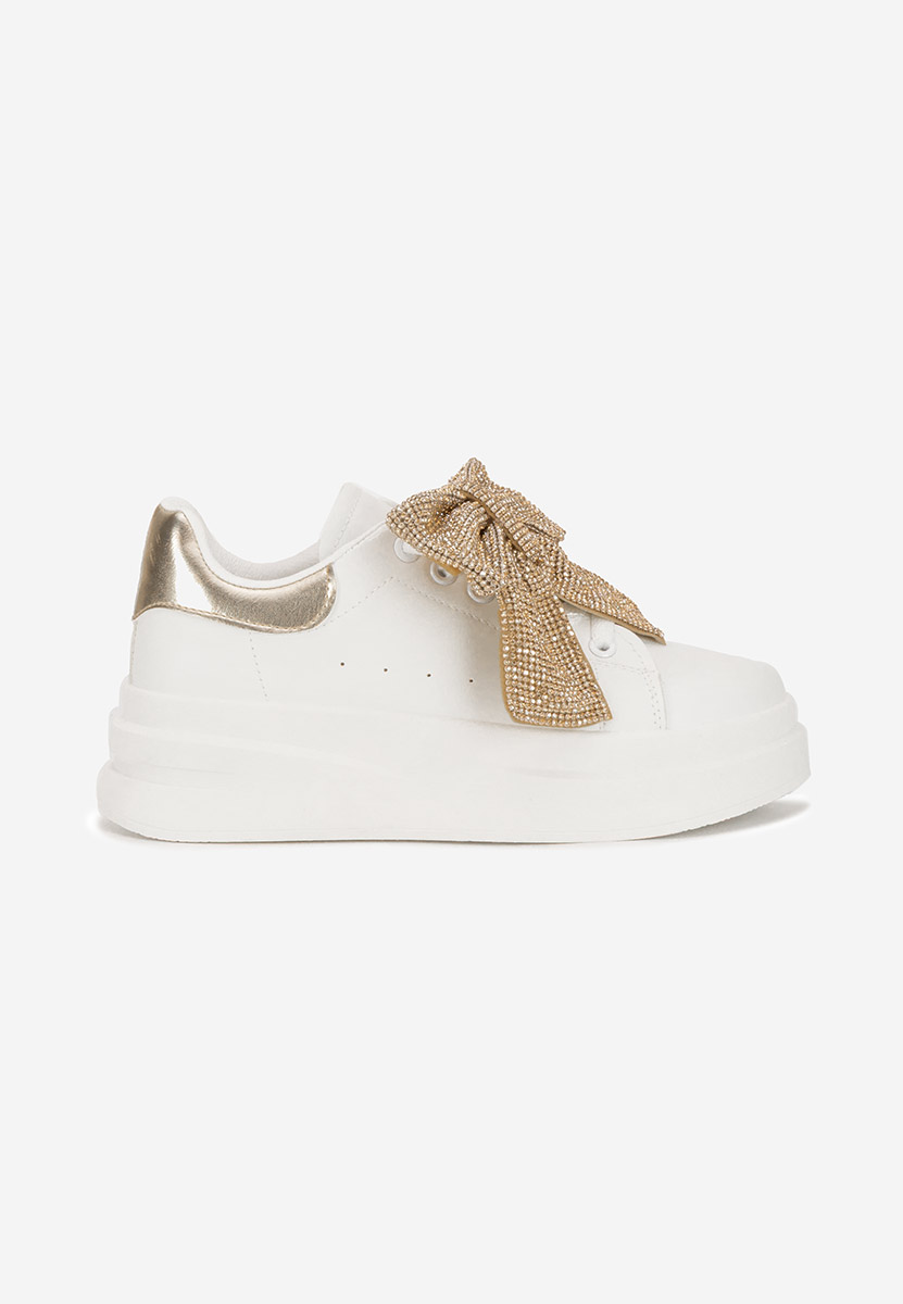 Sneakers με πλατφόρμα Anitta χρυσο