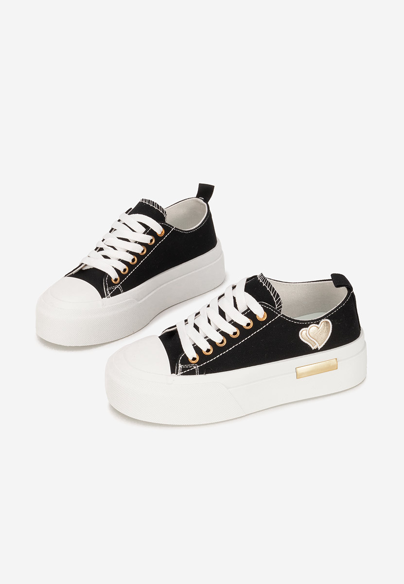 Sneakers με πλατφόρμα Inimia μαύρα