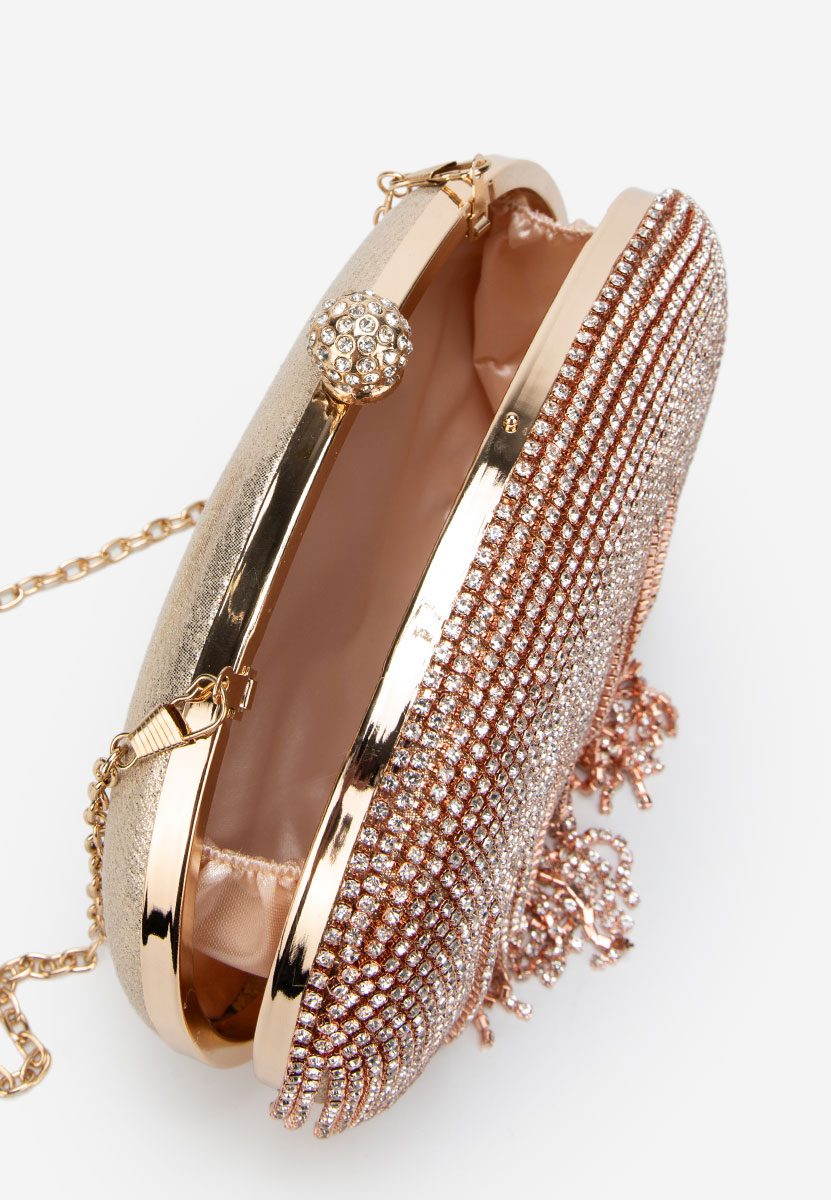 Τσάντα Χεριού Avalina champagne