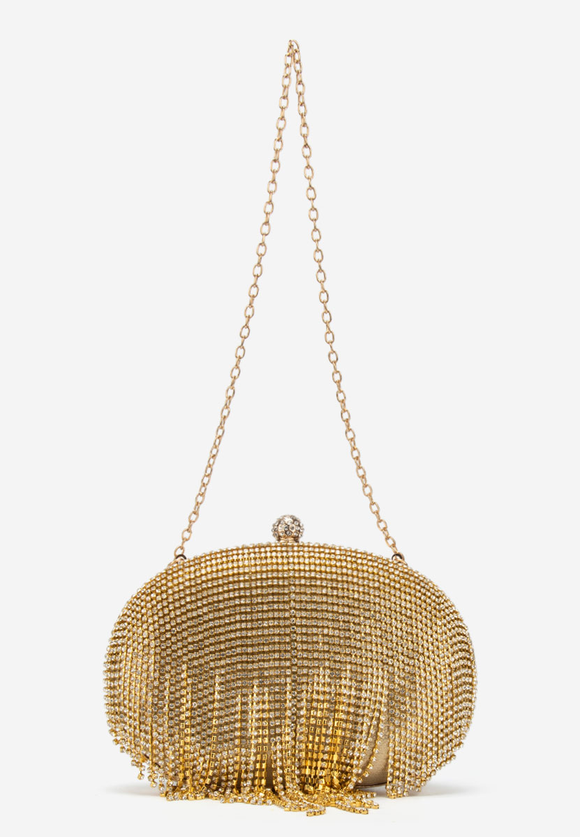 Τσάντα Χεριού Avalina χρυση