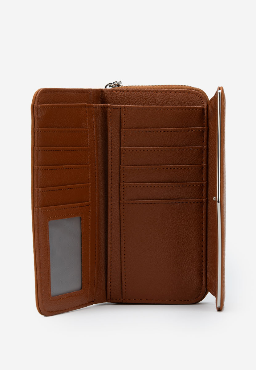 Γυναικείο πορτοφόλ Harlea καφε