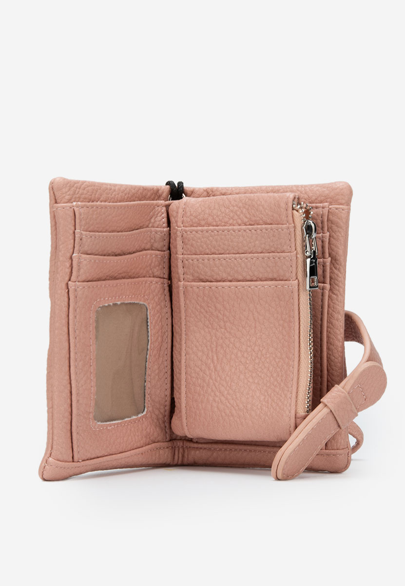 Γυναικείο πορτοφόλ Mellota ροζ