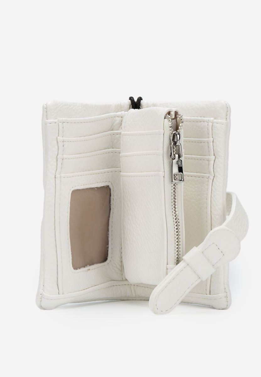 Γυναικείο πορτοφόλ Mellota λευκά