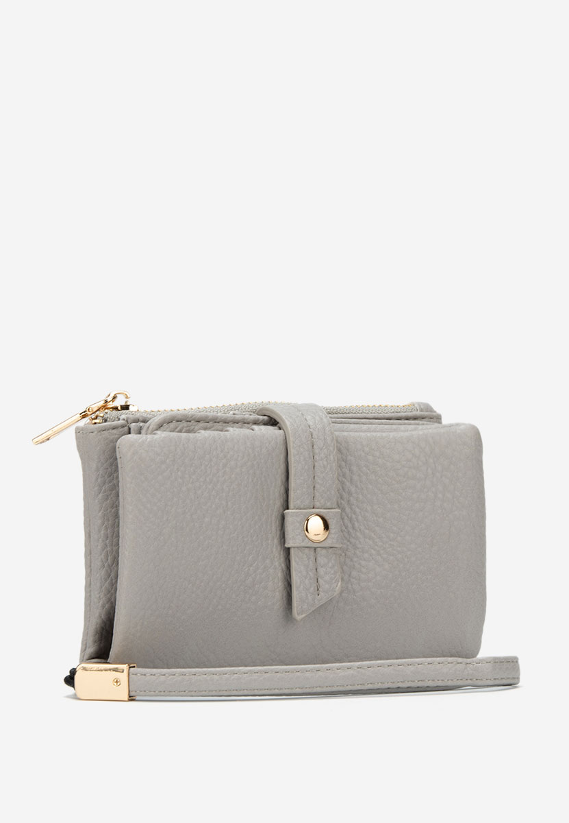 Γυναικείο πορτοφόλ Dakotia γκρι