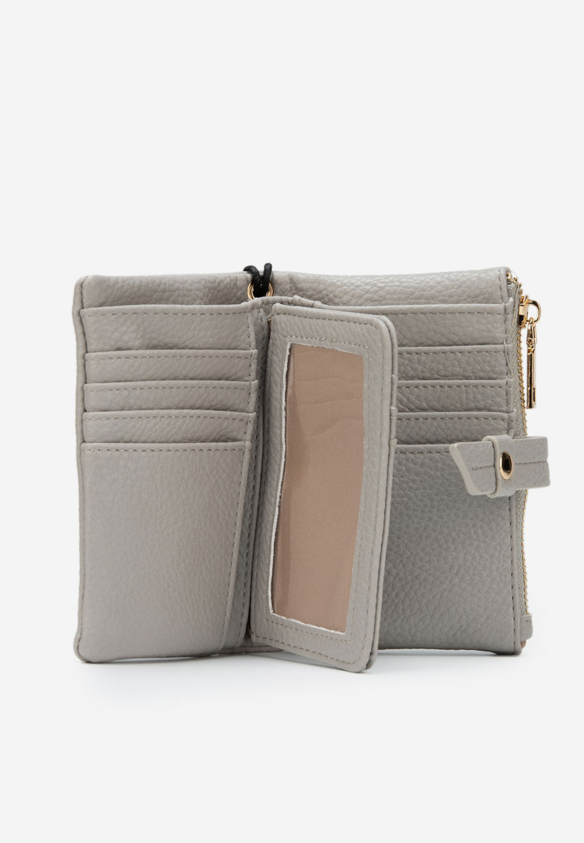 Γυναικείο πορτοφόλ Dakotia γκρι