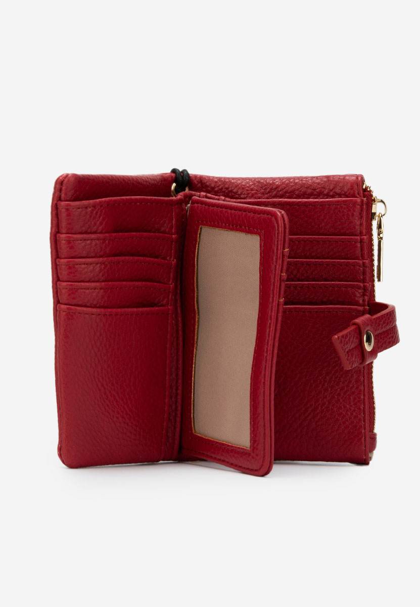 Γυναικείο πορτοφόλ Dakotia κοκκινο