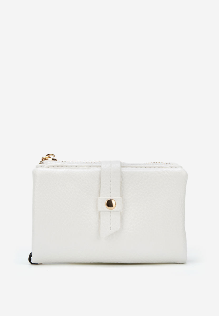 Γυναικείο πορτοφόλ Dakotia λευκά