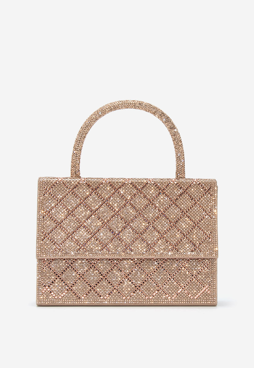 Τσάντα Χεριού Karolima champagne