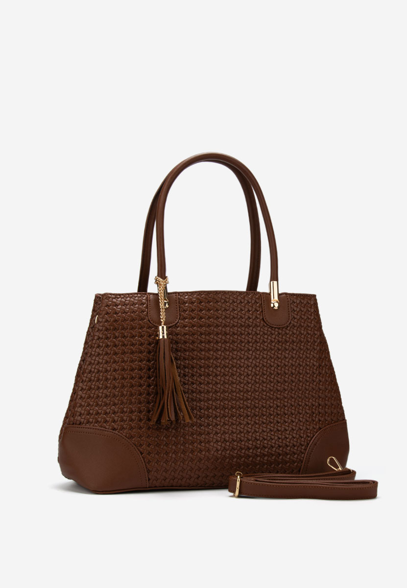 Τσάντα Χεριού Nazmia καφε