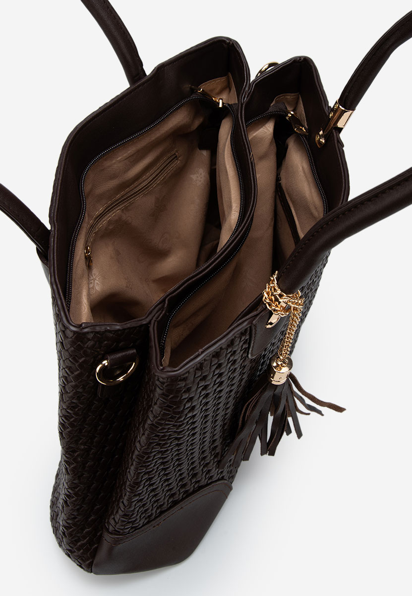 Τσάντα Χεριού Nazmia V2 καφε