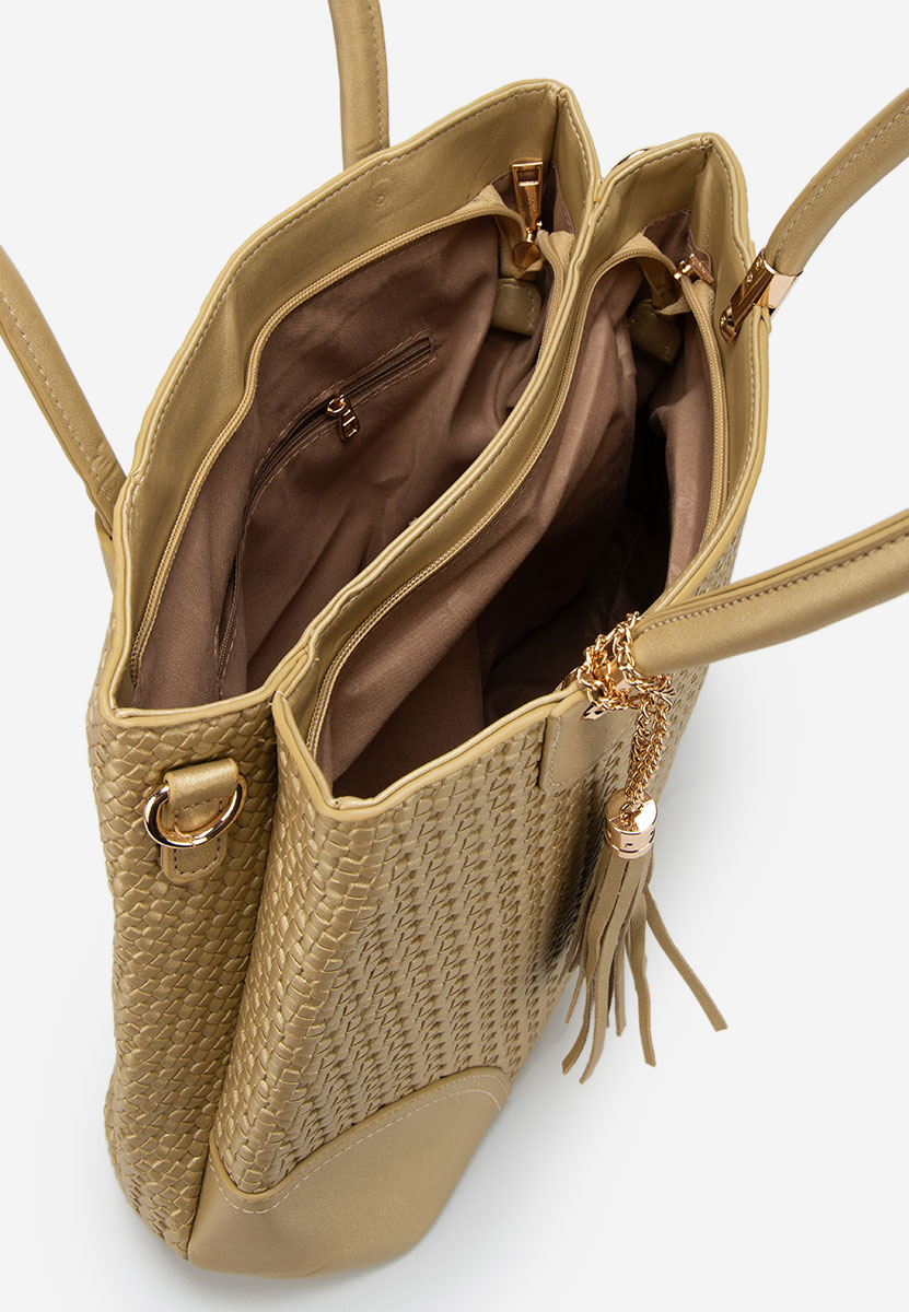 Τσάντα Χεριού Nazmia χρυση