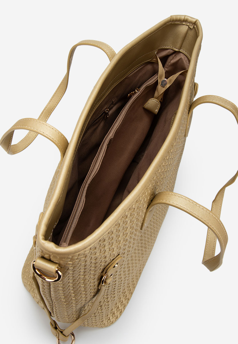 Τσάντα Χεριού Mivya χρυση