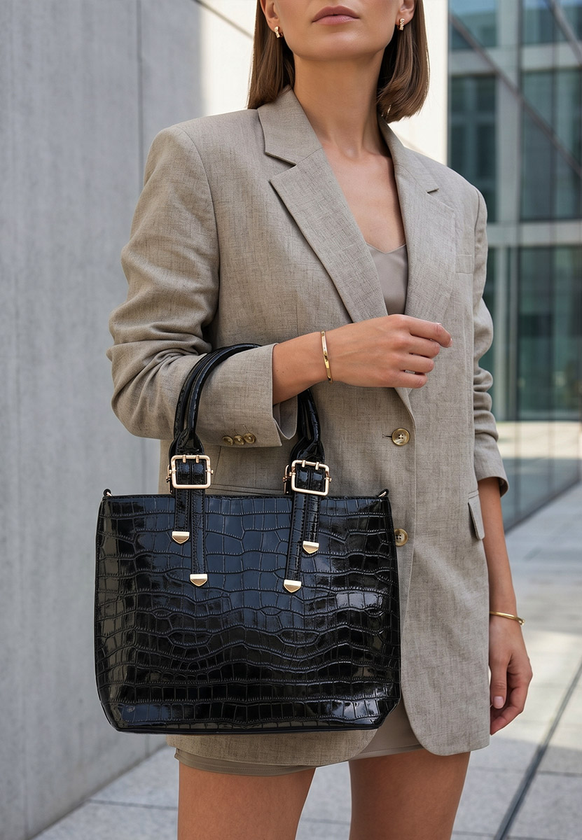 Τσάντα Χεριού Fenda Μαύρα