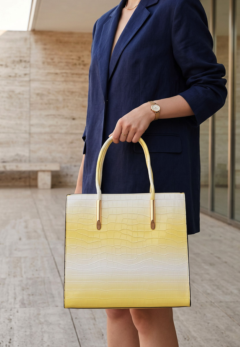 Τσάντα Χεριού Teodoria V2 gλευκάna