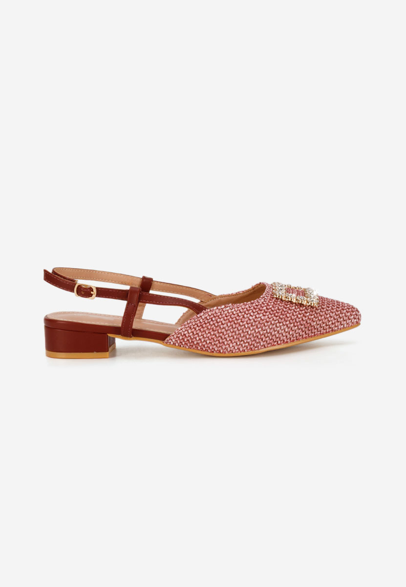 Γόβες slingback Calistea μπορντό