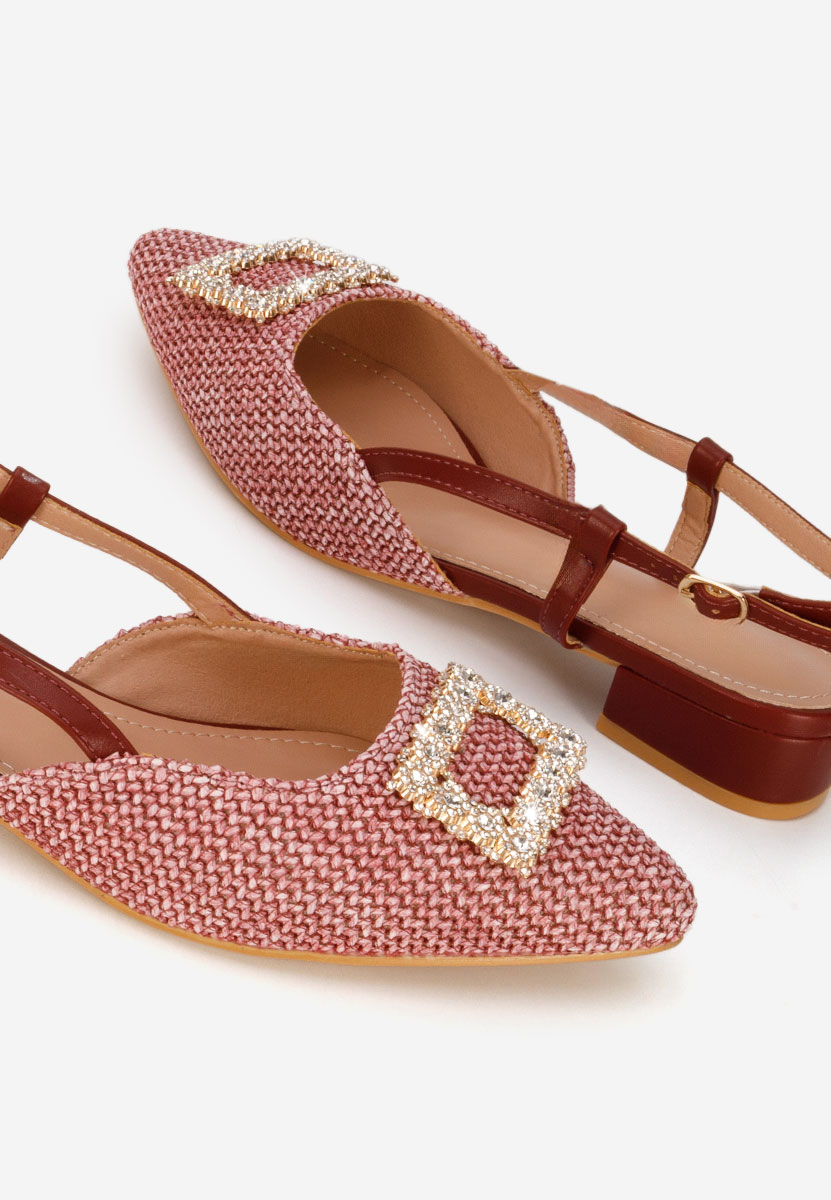 Γόβες slingback Calistea μπορντό