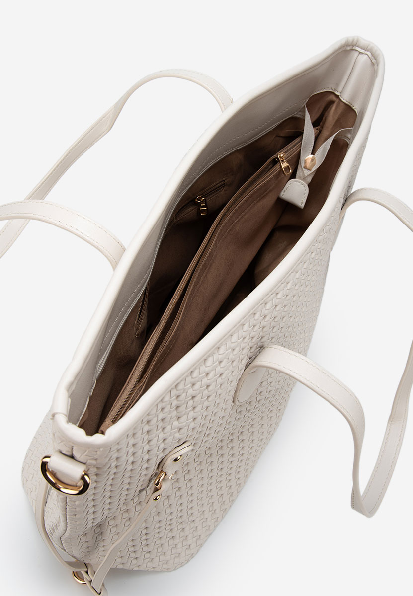 Τσάντα Χεριού Mivya μπεζ