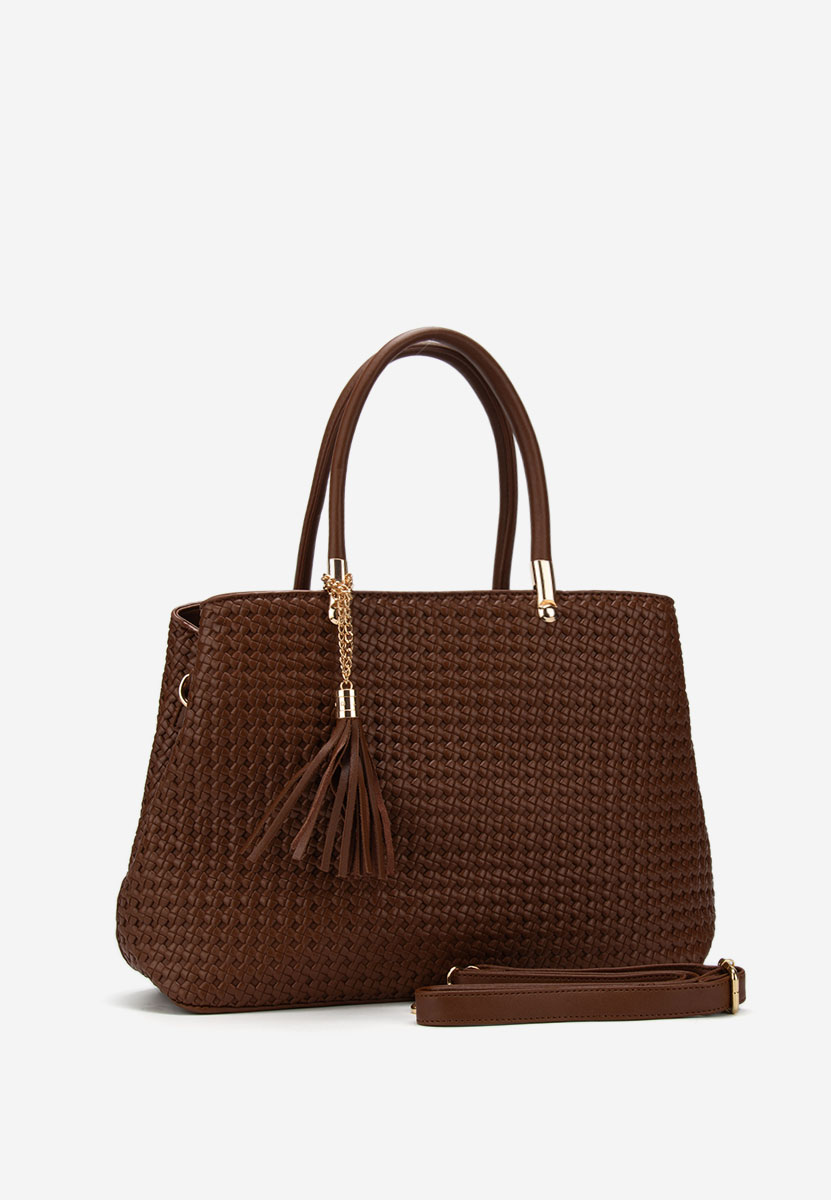 Τσάντα Χεριού Trynia καφε