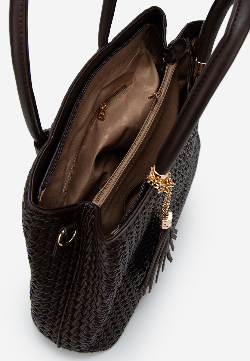 Τσάντα Χεριού Trynia V2 καφε