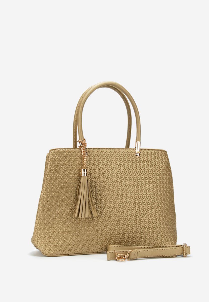 Τσάντα Χεριού Trynia χρυση