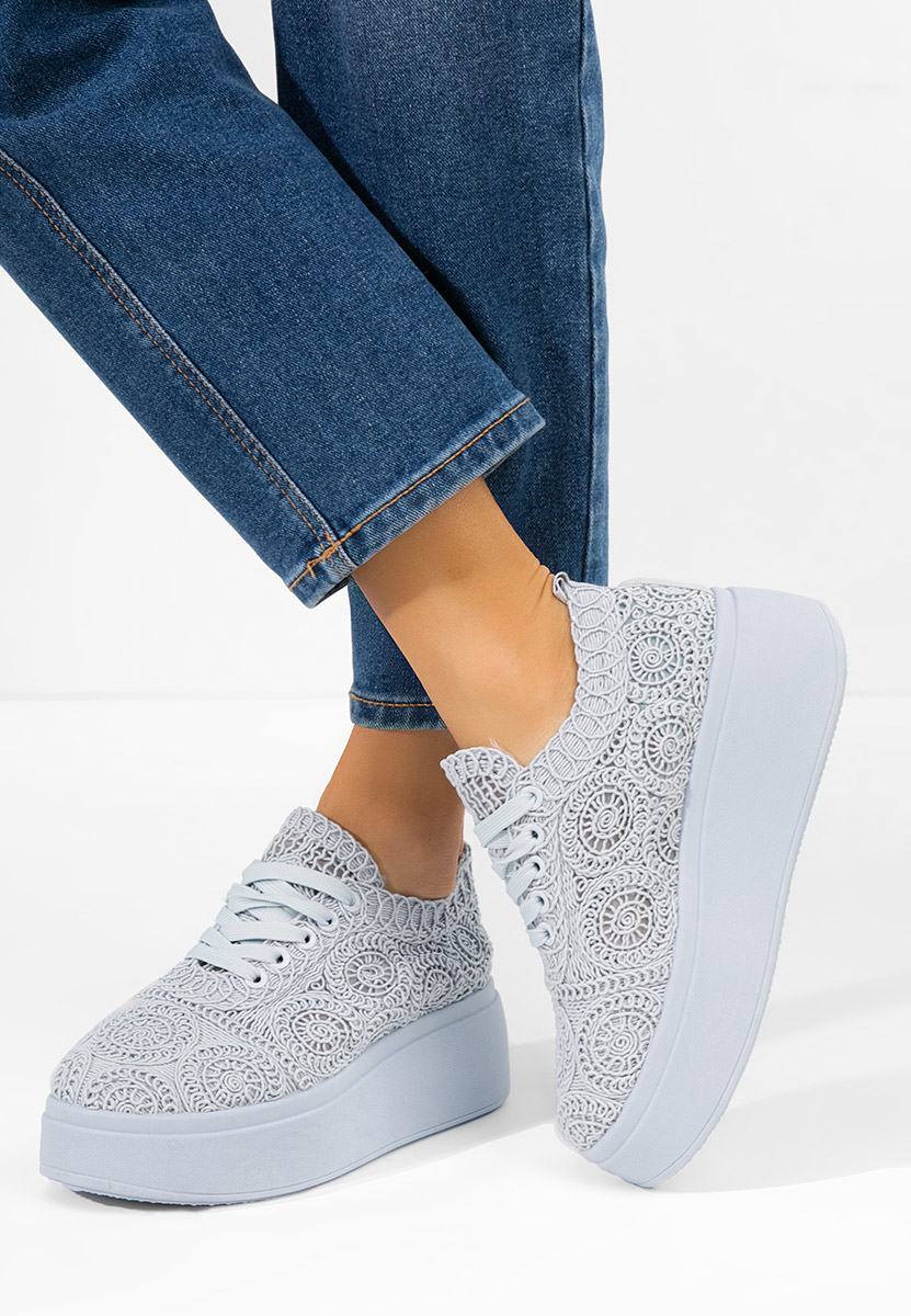 Sneakers με πλατφόρμα Anneira μπλε