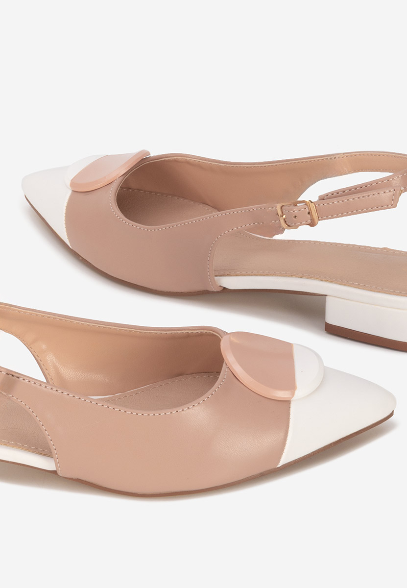 Γόβες slingback Alissandra Νουντ