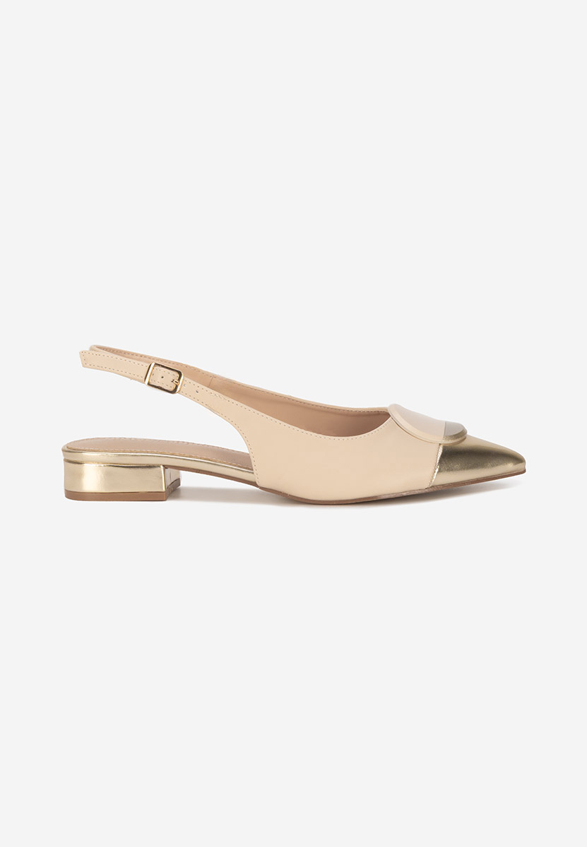 Γόβες slingback Alissandra V2 μπεζ