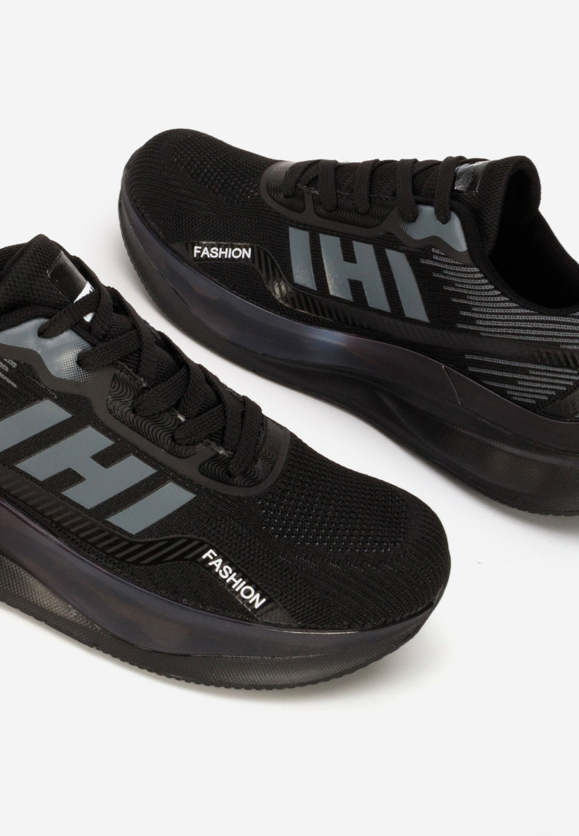 Sneakers σανδάλια Horria μαύρα