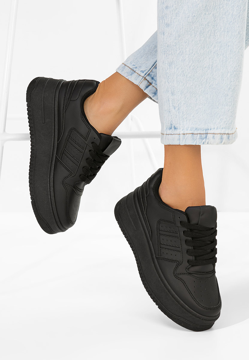 Sneakers με πλατφόρμα Liorna μαύρα