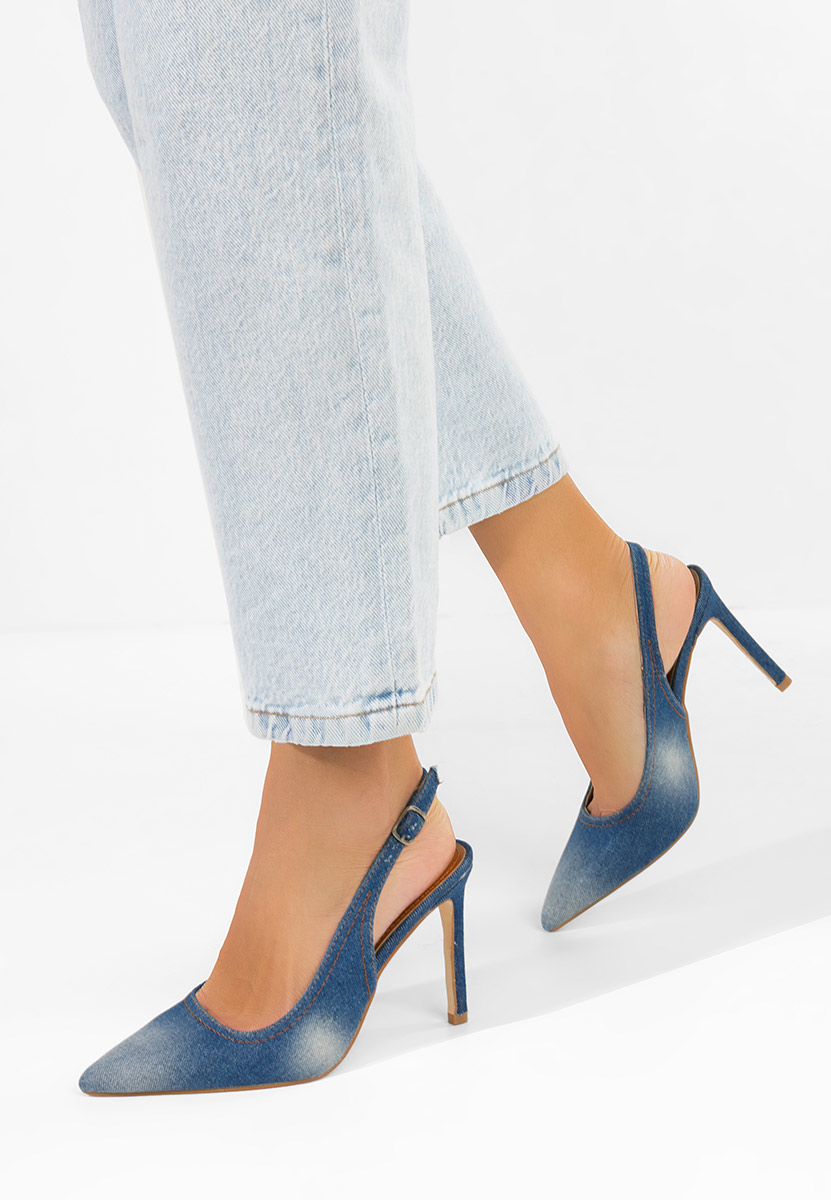 Γόβες slingback Aliomia Τζιν