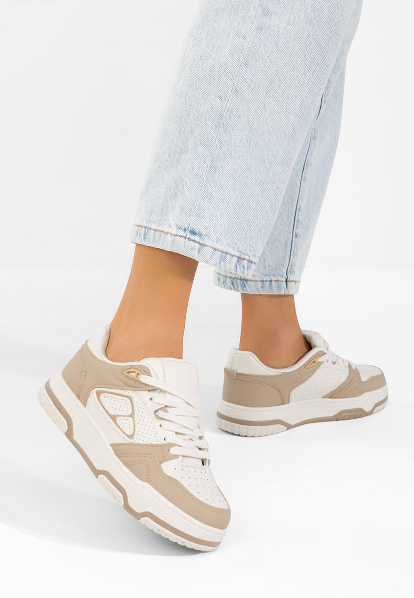 Sneakers με πλατφόρμα Damarya χακι