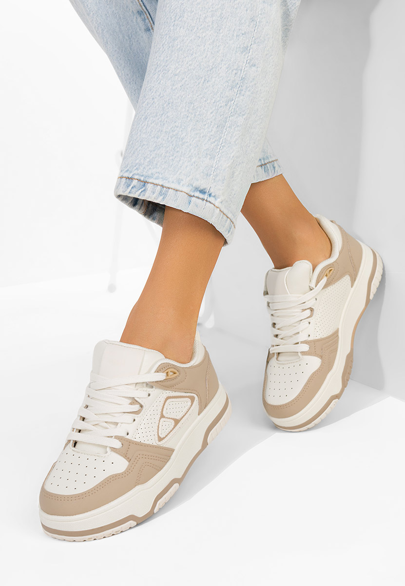 Sneakers με πλατφόρμα Damarya χακι