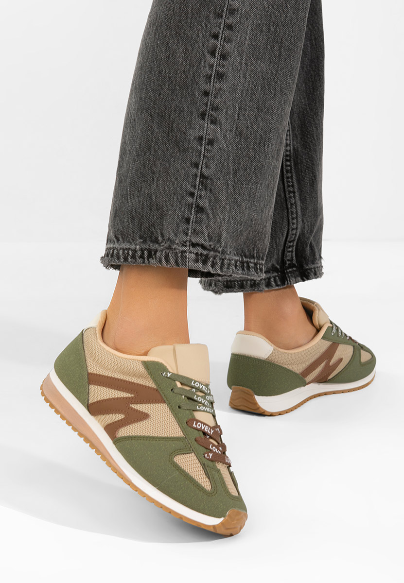 Sneakers γυναικεια Jeina πρασινο