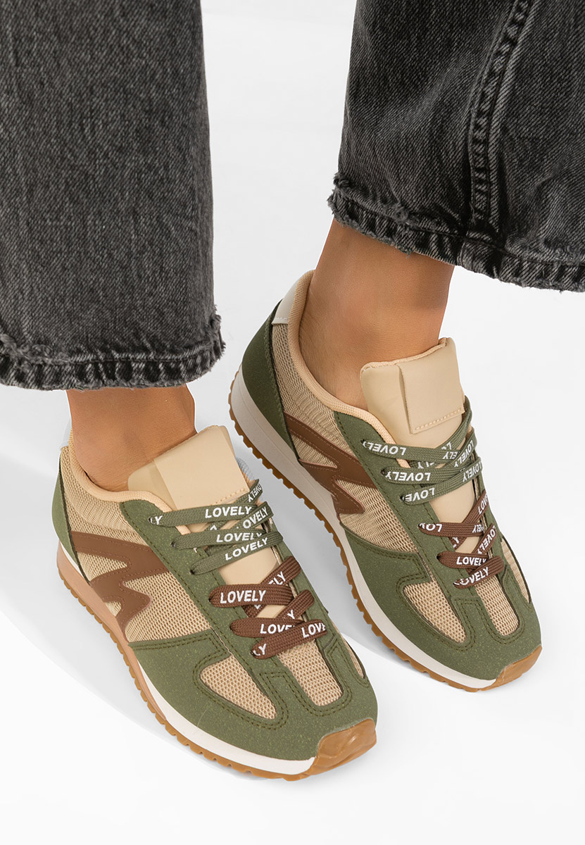 Sneakers γυναικεια Jeina πρασινο