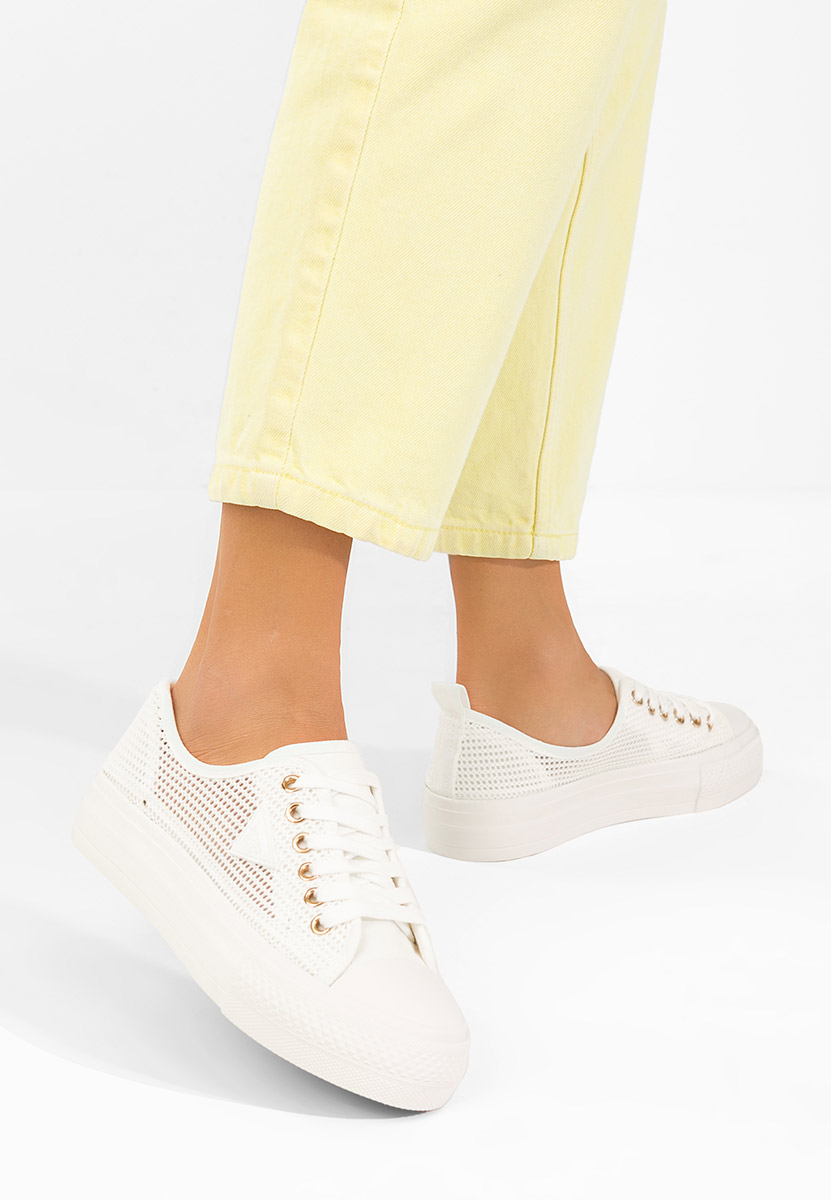 Γυναικεία sneakers Fanita λευκά