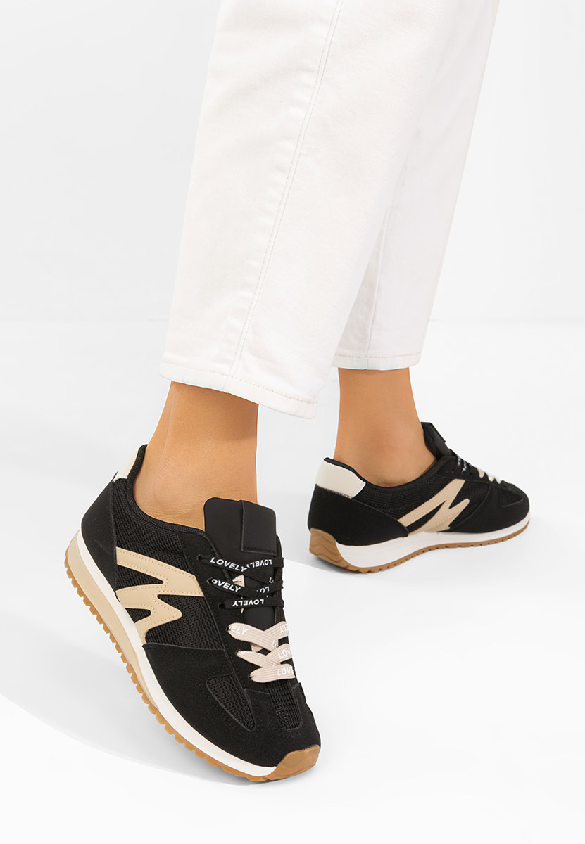 Sneakers γυναικεια Jeina μαύρα