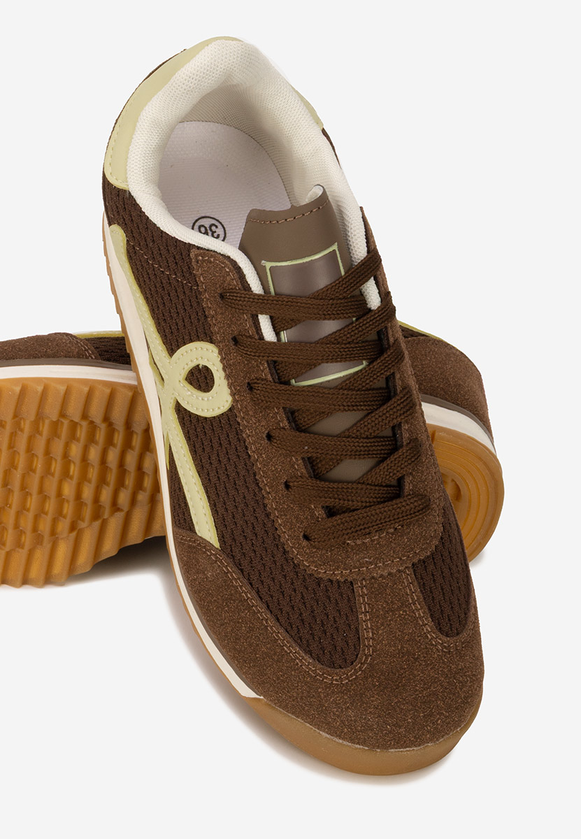 Sneakers γυναικεια Ferrelia καφε