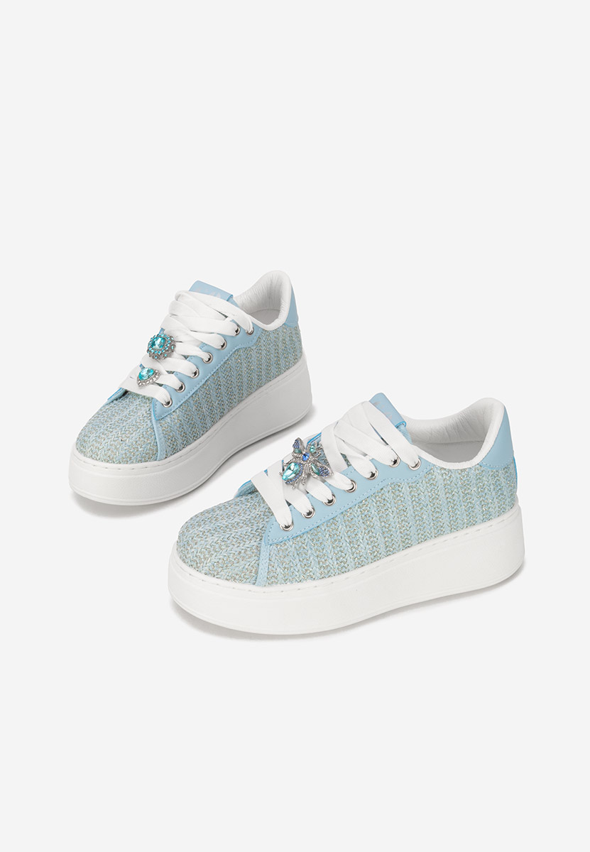 Sneakers με πλατφόρμα Havania μπλε