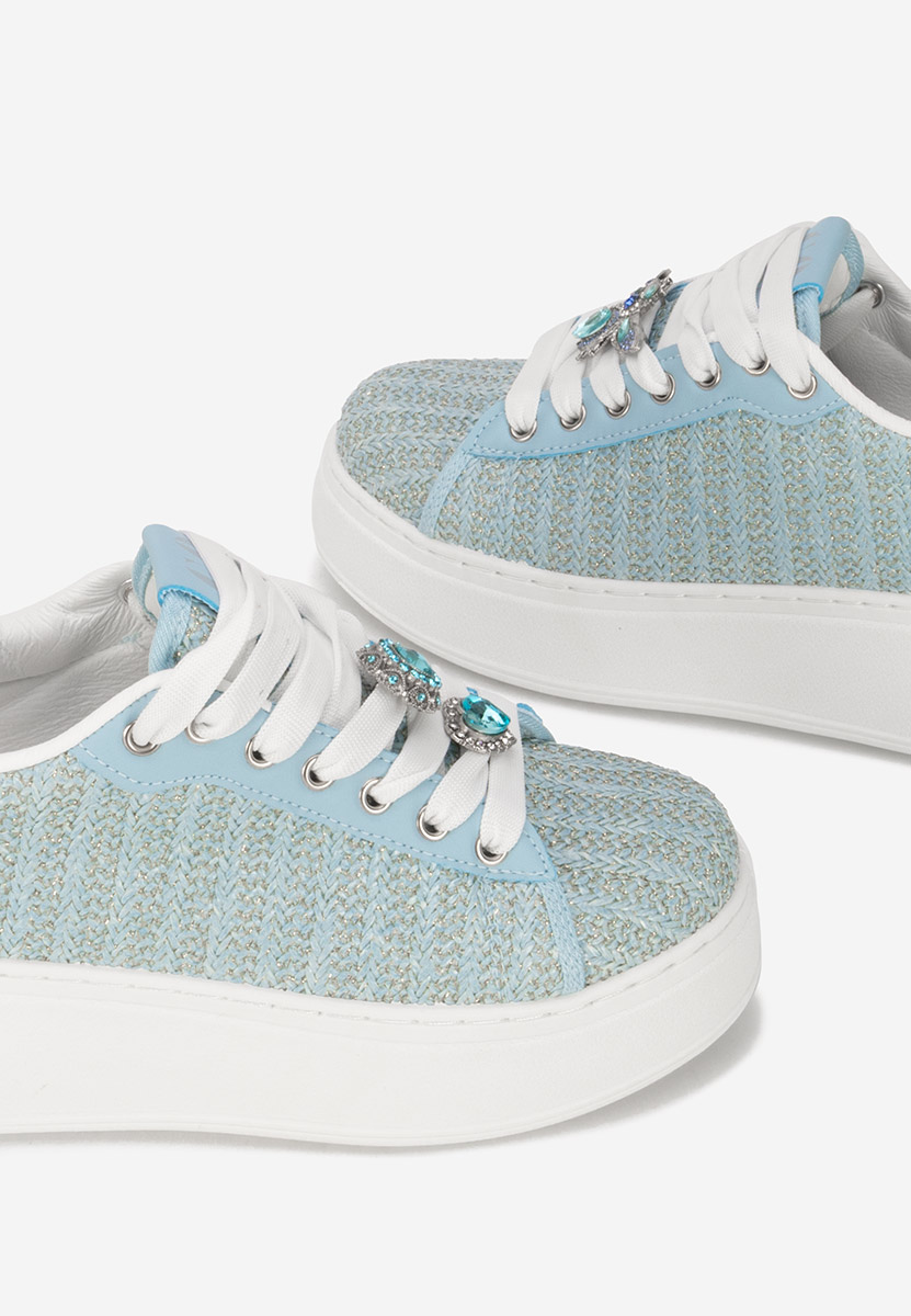 Sneakers με πλατφόρμα Havania μπλε