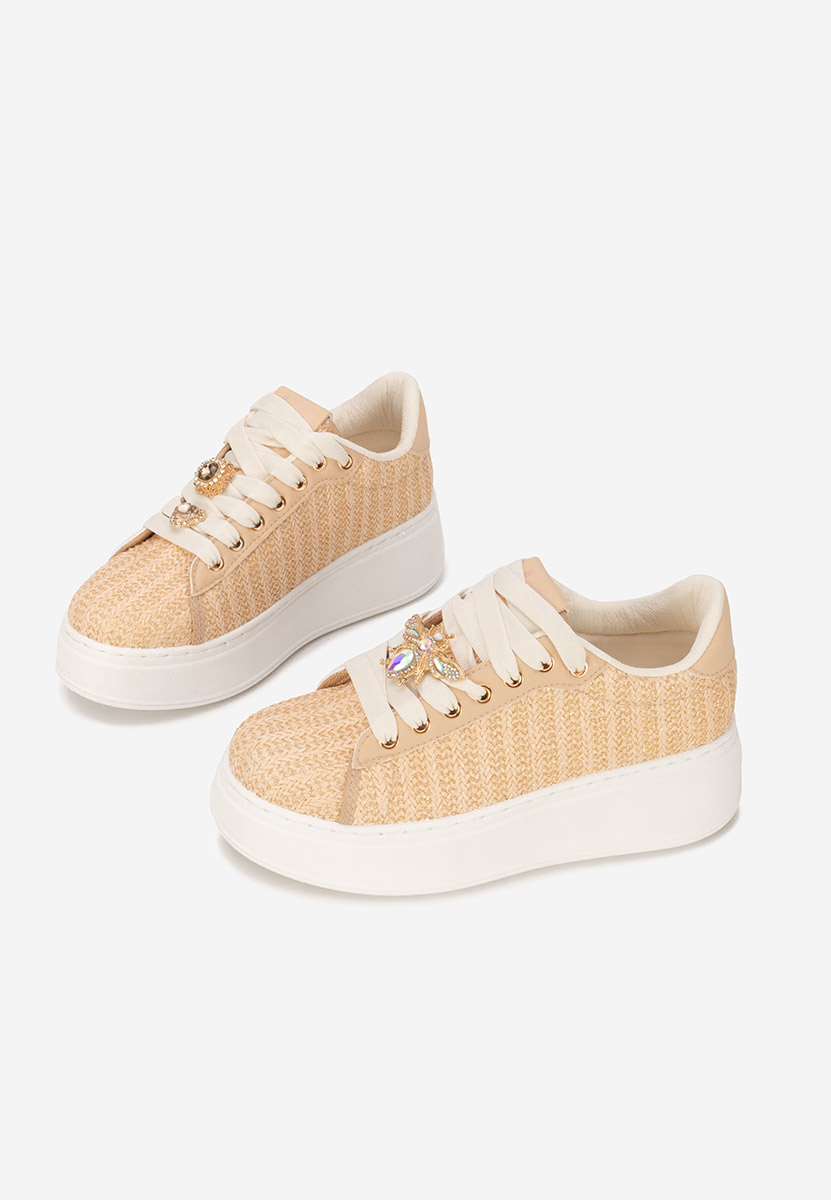 Sneakers με πλατφόρμα Havania V2 μπεζ
