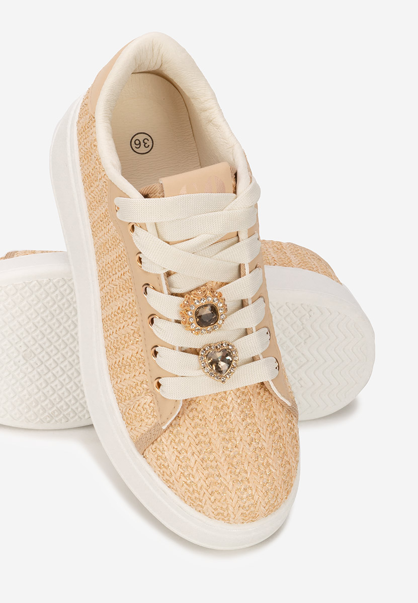 Sneakers με πλατφόρμα Havania V2 μπεζ