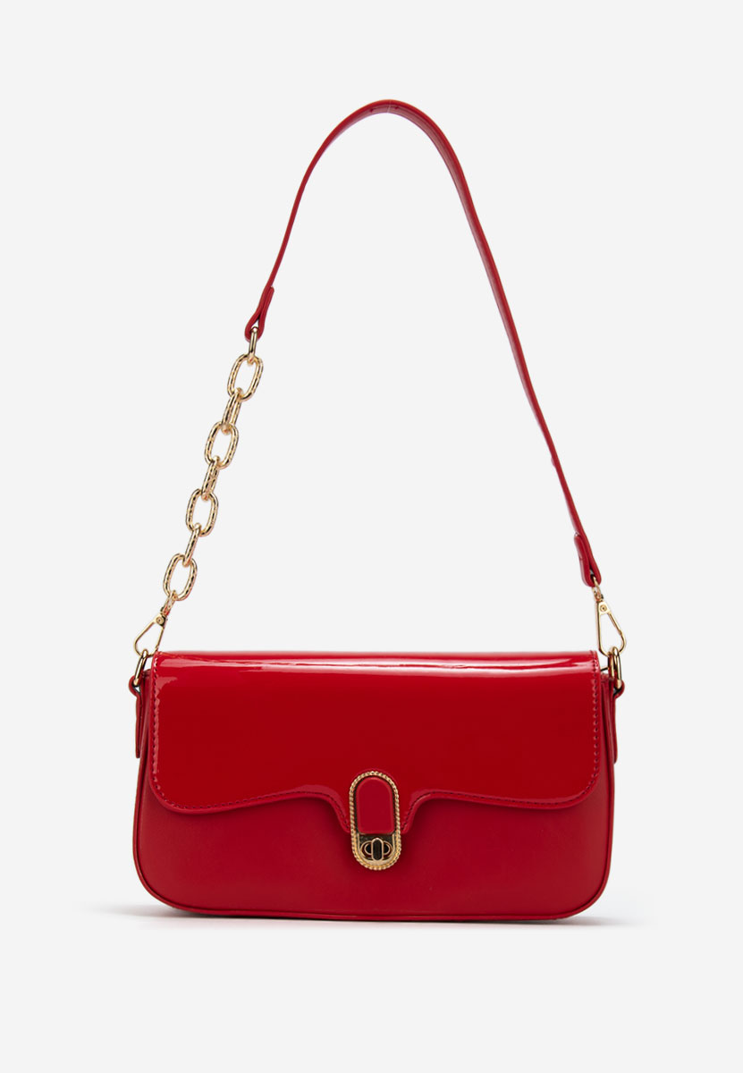 Τσάντα φάκελο Cosmina κοκκινες