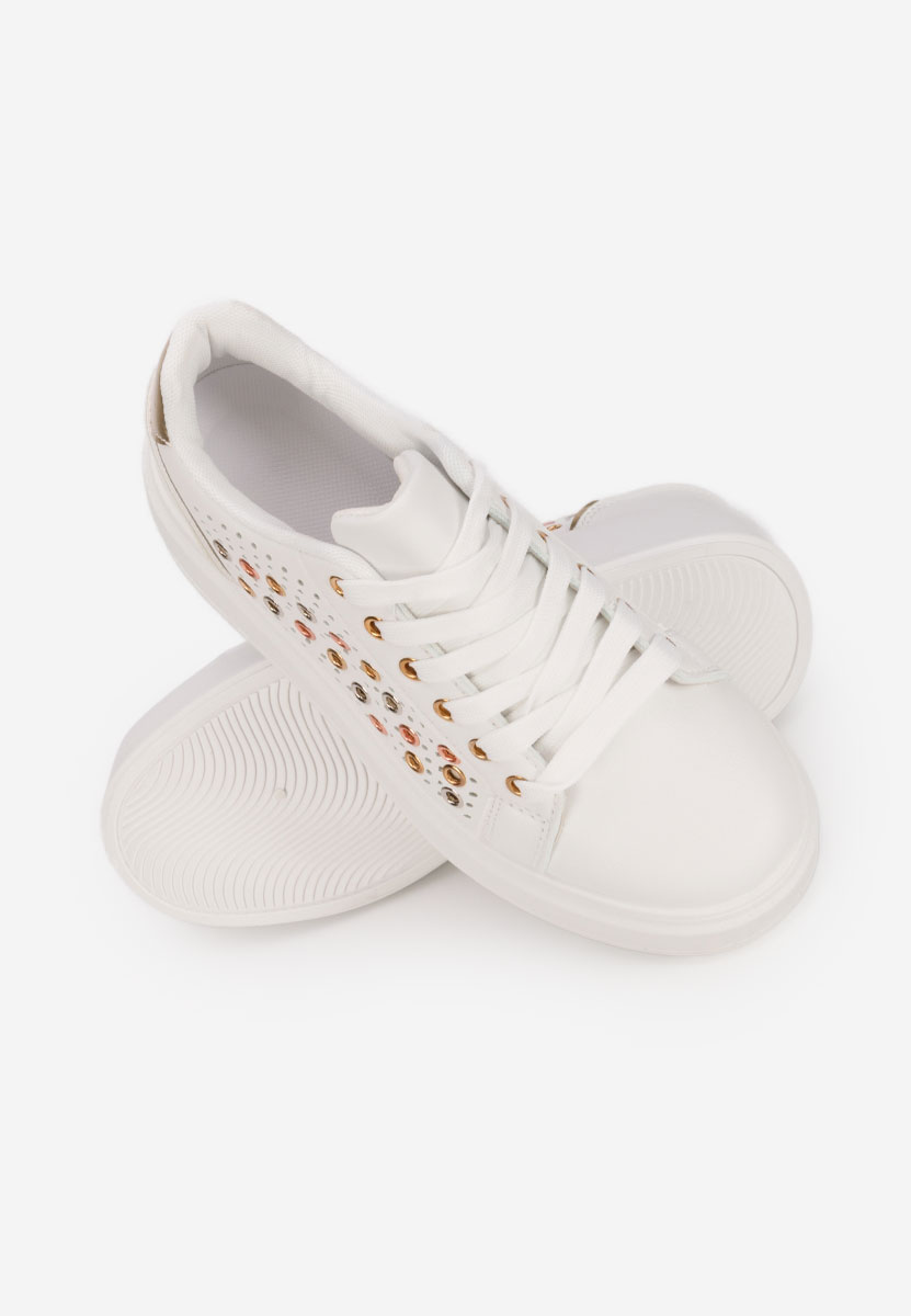 Sneakers με πλατφόρμα Charolette χρυσο