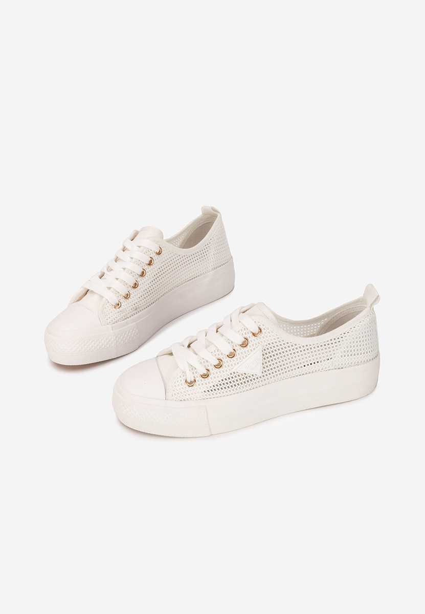 Γυναικεία sneakers Fanita λευκά