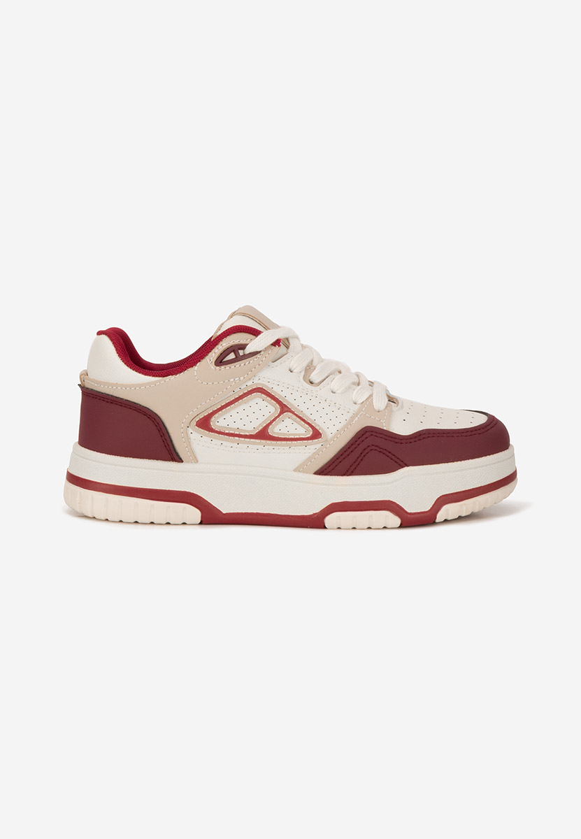 Sneakers με πλατφόρμα Damarya μπορντό