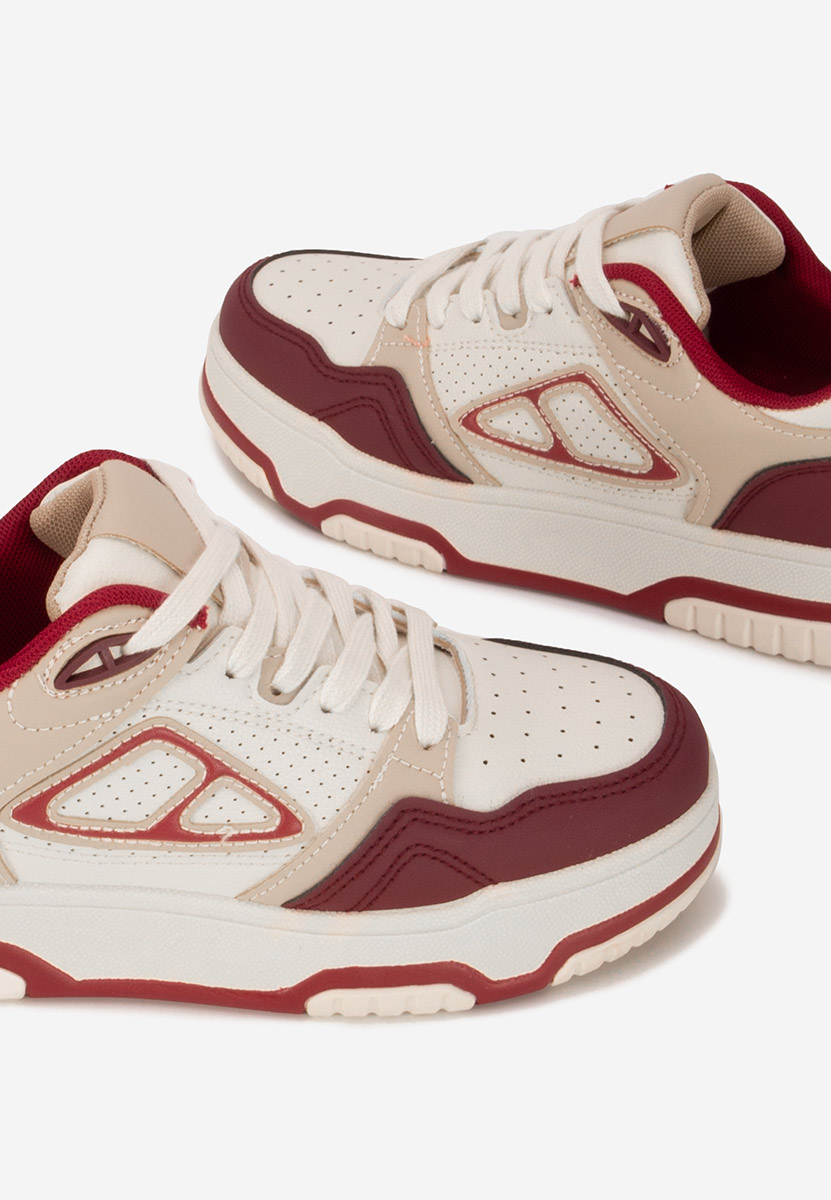 Sneakers με πλατφόρμα Damarya μπορντό