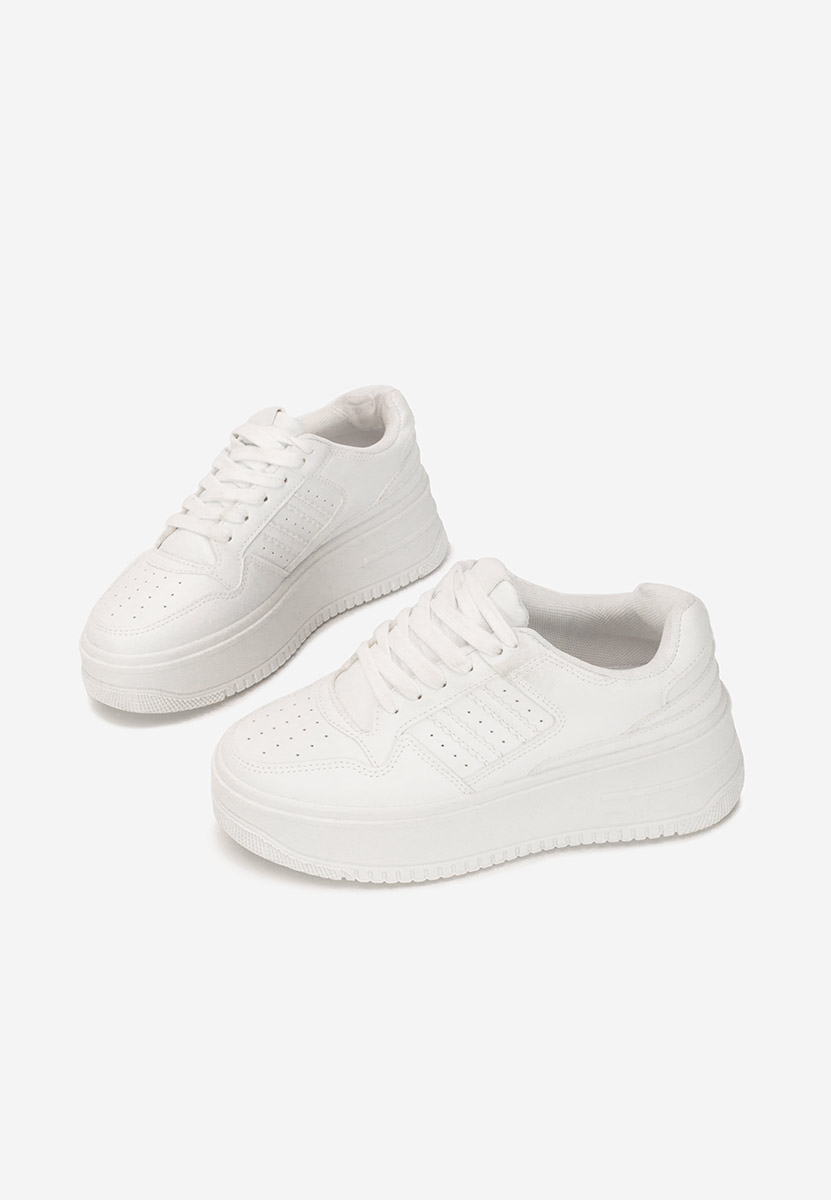 Sneakers με πλατφόρμα Liorna λευκά