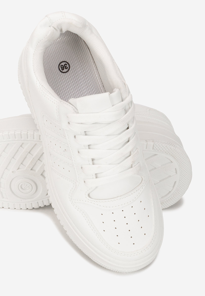 Sneakers με πλατφόρμα Liorna λευκά
